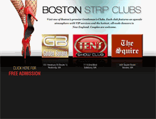Tablet Screenshot of bostonstripclubs.co